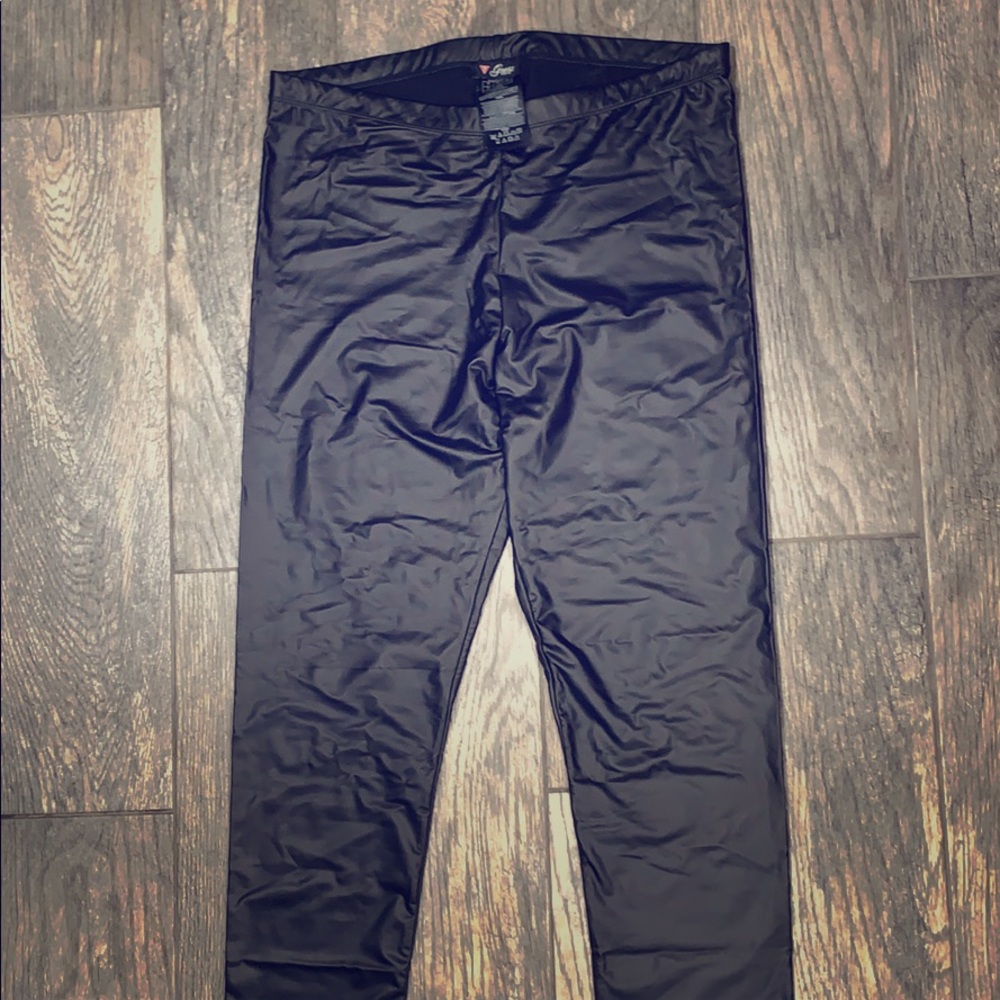 Guess - Faux Leather Leggings
